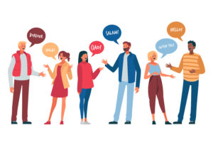 Illustration formation en langues